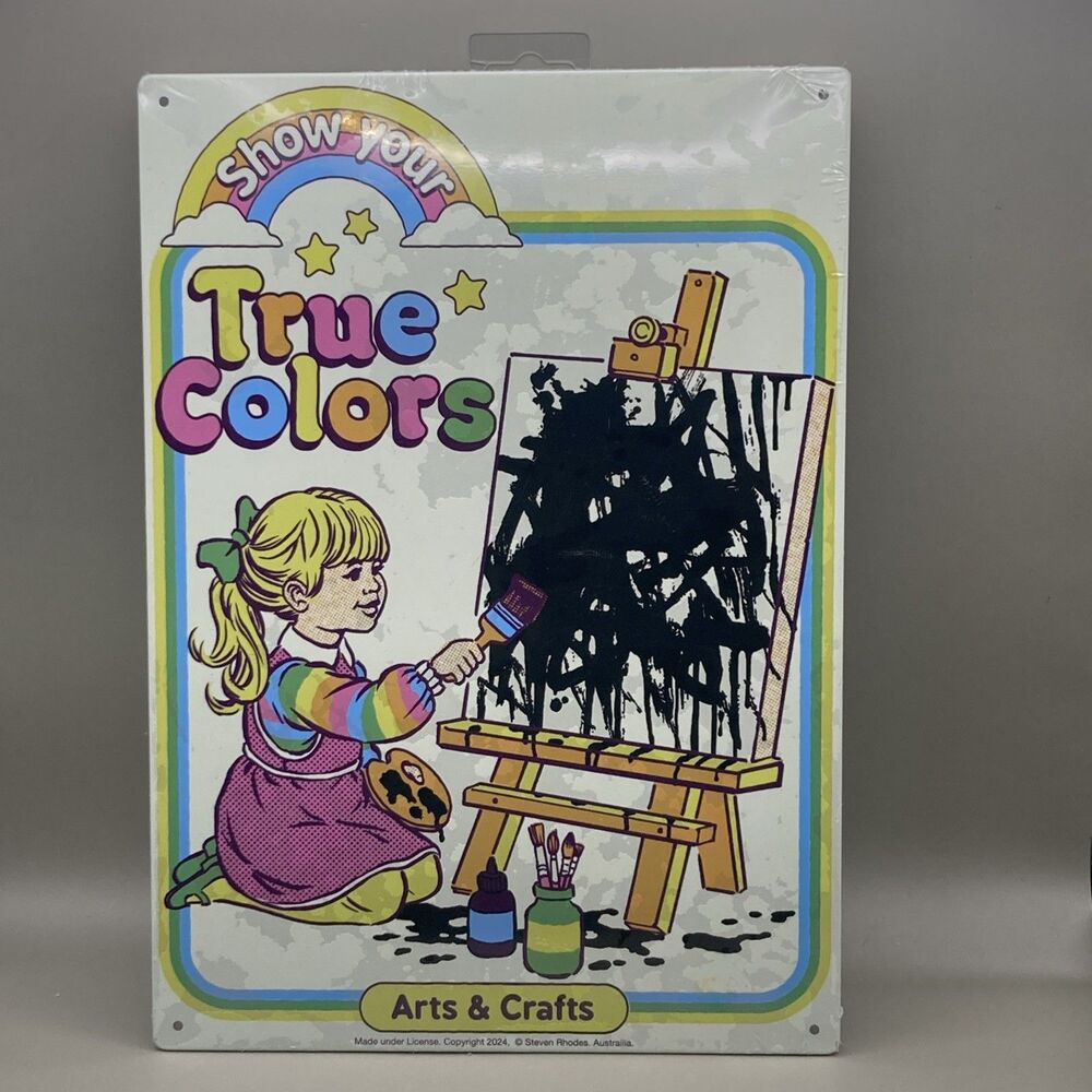 Hot Topic x Steven Rhodes “Show Your True Colors” Framed Wall Art